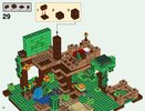 Notice / Instructions de Montage - LEGO - Minecraft - 21125 - La cabane dans l'arbre de la jungle: Page 32