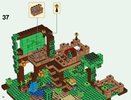 Notice / Instructions de Montage - LEGO - Minecraft - 21125 - La cabane dans l'arbre de la jungle: Page 40