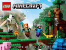 Notice / Instructions de Montage - LEGO - Minecraft - 21125 - La cabane dans l'arbre de la jungle: Page 45