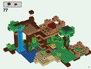 Notice / Instructions de Montage - LEGO - Minecraft - 21125 - La cabane dans l'arbre de la jungle: Page 15