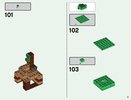 Notice / Instructions de Montage - LEGO - Minecraft - 21125 - La cabane dans l'arbre de la jungle: Page 31