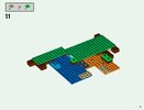 Notice / Instructions de Montage - LEGO - Minecraft - 21125 - La cabane dans l'arbre de la jungle: Page 21