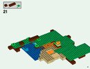 Notice / Instructions de Montage - LEGO - Minecraft - 21125 - La cabane dans l'arbre de la jungle: Page 33