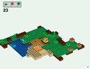 Notice / Instructions de Montage - LEGO - Minecraft - 21125 - La cabane dans l'arbre de la jungle: Page 35