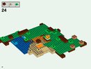 Notice / Instructions de Montage - LEGO - Minecraft - 21125 - La cabane dans l'arbre de la jungle: Page 36