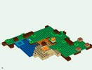 Notice / Instructions de Montage - LEGO - Minecraft - 21125 - La cabane dans l'arbre de la jungle: Page 38