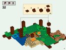 Notice / Instructions de Montage - LEGO - Minecraft - 21125 - La cabane dans l'arbre de la jungle: Page 45