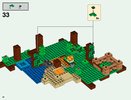 Notice / Instructions de Montage - LEGO - Minecraft - 21125 - La cabane dans l'arbre de la jungle: Page 46