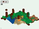 Notice / Instructions de Montage - LEGO - Minecraft - 21125 - La cabane dans l'arbre de la jungle: Page 48