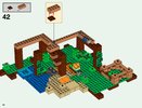 Notice / Instructions de Montage - LEGO - Minecraft - 21125 - La cabane dans l'arbre de la jungle: Page 56