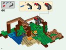 Notice / Instructions de Montage - LEGO - Minecraft - 21125 - La cabane dans l'arbre de la jungle: Page 58