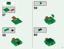 Notice / Instructions de Montage - LEGO - Minecraft - 21125 - La cabane dans l'arbre de la jungle: Page 73