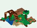 Notice / Instructions de Montage - LEGO - Minecraft - 21125 - La cabane dans l'arbre de la jungle: Page 78