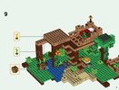 Notice / Instructions de Montage - LEGO - Minecraft - 21125 - La cabane dans l'arbre de la jungle: Page 9