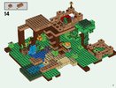 Notice / Instructions de Montage - LEGO - Minecraft - 21125 - La cabane dans l'arbre de la jungle: Page 17