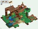 Notice / Instructions de Montage - LEGO - Minecraft - 21125 - La cabane dans l'arbre de la jungle: Page 20