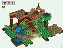 Notice / Instructions de Montage - LEGO - Minecraft - 21125 - La cabane dans l'arbre de la jungle: Page 21