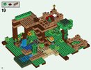 Notice / Instructions de Montage - LEGO - Minecraft - 21125 - La cabane dans l'arbre de la jungle: Page 22