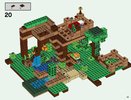 Notice / Instructions de Montage - LEGO - Minecraft - 21125 - La cabane dans l'arbre de la jungle: Page 23