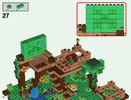 Notice / Instructions de Montage - LEGO - Minecraft - 21125 - La cabane dans l'arbre de la jungle: Page 30