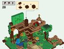 Notice / Instructions de Montage - LEGO - Minecraft - 21125 - La cabane dans l'arbre de la jungle: Page 31