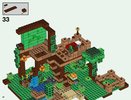 Notice / Instructions de Montage - LEGO - Minecraft - 21125 - La cabane dans l'arbre de la jungle: Page 36