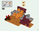 Notice / Instructions de Montage - LEGO - Minecraft - 21126 - Le Wither: Page 43