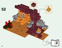 Notice / Instructions de Montage - LEGO - Minecraft - 21126 - Le Wither: Page 54