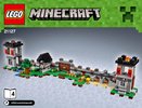 Notice / Instructions de Montage - LEGO - Minecraft - 21127 - La forteresse: Page 1