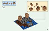 Notice / Instructions de Montage - LEGO - Minecraft - 21129 - Le biome champignon: Page 37