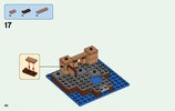 Notice / Instructions de Montage - LEGO - Minecraft - 21129 - Le biome champignon: Page 40