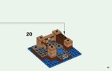 Notice / Instructions de Montage - LEGO - Minecraft - 21129 - Le biome champignon: Page 43