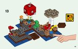 Notice / Instructions de Montage - LEGO - Minecraft - 21129 - Le biome champignon: Page 61