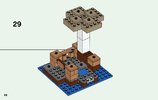 Notice / Instructions de Montage - LEGO - Minecraft - 21129 - Le biome champignon: Page 48