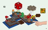 Notice / Instructions de Montage - LEGO - Minecraft - 21129 - Le biome champignon: Page 61