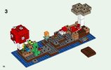 Notice / Instructions de Montage - LEGO - Minecraft - 21129 - Le biome champignon: Page 70