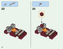 Notice / Instructions de Montage - LEGO - Minecraft - 21130 - Les rails du Nether: Page 36