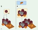 Notice / Instructions de Montage - LEGO - Minecraft - 21130 - Les rails du Nether: Page 50