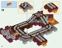 Notice / Instructions de Montage - LEGO - Minecraft - 21130 - Les rails du Nether: Page 60