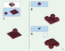 Notice / Instructions de Montage - LEGO - Minecraft - 21130 - Les rails du Nether: Page 23