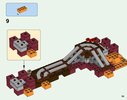 Notice / Instructions de Montage - LEGO - Minecraft - 21130 - Les rails du Nether: Page 55