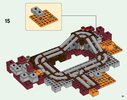 Notice / Instructions de Montage - LEGO - Minecraft - 21130 - Les rails du Nether: Page 61