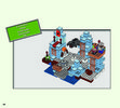 Notice / Instructions de Montage - LEGO - Minecraft - 21131 - Les pics de glace: Page 44