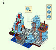 Notice / Instructions de Montage - LEGO - Minecraft - 21131 - Les pics de glace: Page 47