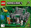 Notice / Instructions de Montage - LEGO - Minecraft - 21132 - Le temple de la jungle: Page 1