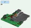 Notice / Instructions de Montage - LEGO - Minecraft - 21132 - Le temple de la jungle: Page 34