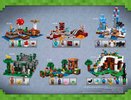 Notice / Instructions de Montage - LEGO - Minecraft - 21136 - Le monument sous-marin: Page 64