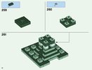 Notice / Instructions de Montage - LEGO - Minecraft - 21136 - Le monument sous-marin: Page 52