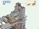 Notice / Instructions de Montage - LEGO - Minecraft - 21137 - La mine: Page 153