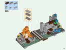 Notice / Instructions de Montage - LEGO - Minecraft - 21137 - La mine: Page 221